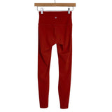Lululemon Brick High Rise Leggings- Size 4 (Inseam 28”)