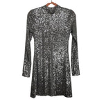 Abercrombie & Fitch Silver Sequin Dress NWT - Size S