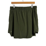 All in Motion Forest Green with Built-In Shorts Athletic Skirt- Size XL