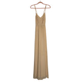 Show Me Your Mumu Champagne Beaded Gown NWT - Size M (sold out online)
