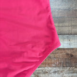 Shade Critters Pink Flower Straps and Neckline Swimsuit- Size 3T (see notes)