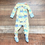 The Beaufort Bonnet Company Yellow Happy Day Zip Up Footie Outfit- Size 6-12M