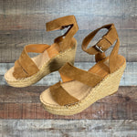 Dolce Vita Shayla Suede Leather Espadrille Sandals- Size 9.5 (see notes)