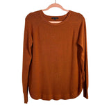 Staccato Brown Roll Neck Lightweight Sweater- Size S