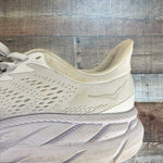 Hoka One One White Clifton Sneakers - Size 7 (See Notes)