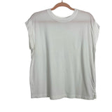 A New Day White Cap Sleeve Top- Size M