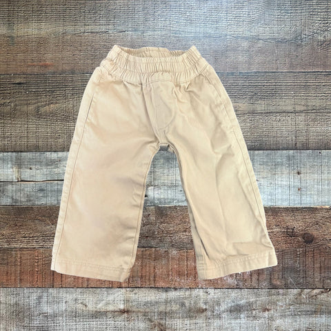 The Beaufort Bonnet Company Tan Pants - Size 0-6M