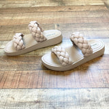 Steve Madden Braided Double Strap Sandals- Size 10 (see notes)