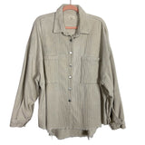 POL Cream Corduroy Shacket - Size M (See Notes)