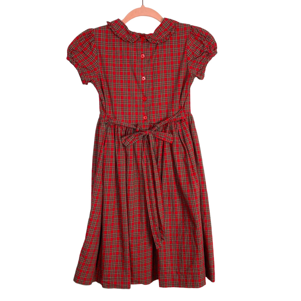 Rachel Riley Red/Green Plaid Ruffle Dress- Size 10Y The Saved Collection Rachel Riley Red/Green Plaid Ruffle Dress- Size 10Y The Saved Collection