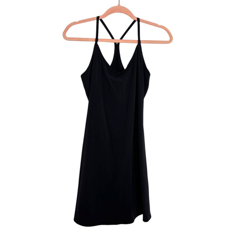 Outdoor Voices Black Athletic Dress With Built In Shorts - Size S