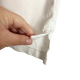 Perlis Men’s White Crawfish Polo Shirt- Size L (see notes)