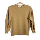 AGOLDE Tan Crewneck Sweatshirt - Size XS (See Notes)