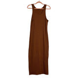 Shein Mocha Sleeveless Maxi Dress - Size M