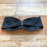 Mossimo Black Strapless Padded Bikini Top- Size M