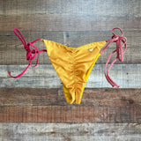 Capittana Orange and Pink Side Tie Bikini Bottoms- Size S (we have matching top)