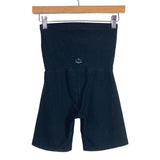 Beyond the bump by Beyond Yoga Black Maternity Biker Shorts- Size S