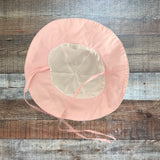 Minnow Pale Pink Bucket Hat - Size 12-18M