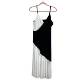 River Island Black and White Pleated Skirt Dress- Size 12/US8