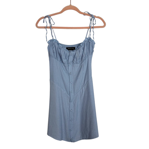 White Fox Light Blue Dress - Size S