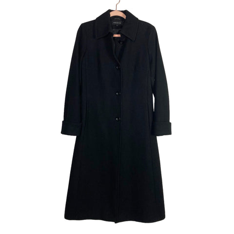 Jones New York Black Wool Blend Coat- Size 6