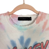 Junk Food Clothing Tie Dye Mickey Sitting Vintage Tee - Size XS