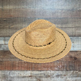 Hemlock Hat Co. Handcrafted Palm Straw Hat- Size S (55cm)