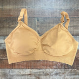 Hofish Tan Padded Nursing Bra- Size L