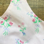 Beaufort Bonnet Company Pink Flowers and Bows with Back Tie Scallop Swing Top Set- Size 3T (see notes, sold as a set)