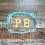 No Brand Clear P B Zip Pouch