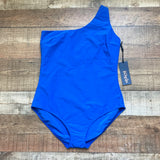 Stylest Electric Blue One Shoulder One Piece NWT- Size L