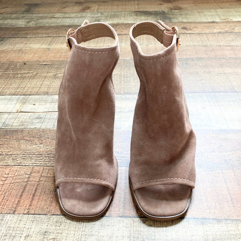 Steve Madden Light Brown Slingback Heel Sandals- Size 8.5 (Like New)