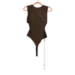 JACQUEMUS Tie Adjustable Halter Bodysuit- Size 36 (sold out online)
