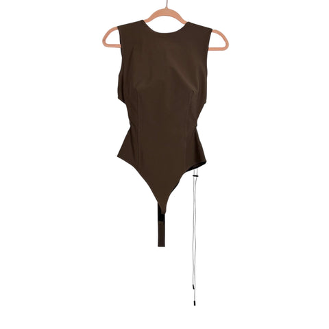 JACQUEMUS Tie Adjustable Halter Bodysuit- Size 36 (sold out online)