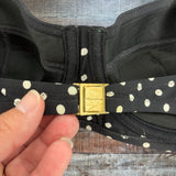Dolce & Gabbana Beachwear Black/White Polka Dot Bikini Set - Size S