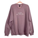 Mommin' a Latte Mauve Mama Sweatshirt NWT-Size XL