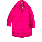 Hilary Macmillan Highlighter Pink Puffy Belted Jacket NWT - Size 1X (Sold Out Online, See Notes)