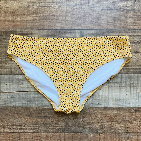 Freya Yellow Animal Print Bikini Bottoms- Size XL (we have matching top)