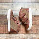 Ugg Leather/Suede Velcro Boots-Size 10 (see notes)