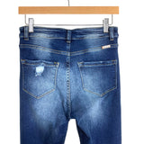 Mack and Mal Distressed Button Fly Jeans- Size 5 (Inseam 28.5”)