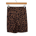 Abercrombie & Fitch Animal Print Biker Shorts - Size M
