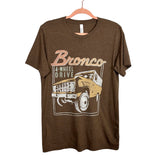 Bella + Canvas Brown Bronco Tee- Size M