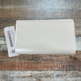 Azazie White Bow Decor Rhinestone Clutch Bag NWT (see notes)