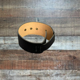 Stella & Dot Black Adjustable Leather Bracelet