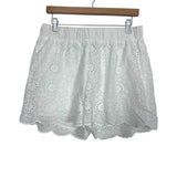 Beach Riot White Aurelia Lined Shorts- Size XL (we have matching top)