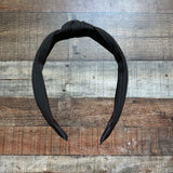 No Brand Black Top Knot Headband