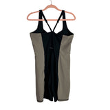 YPB SculptLUX Black and Grey Colorblock Athletic Onesie- Size XL (sold out online)