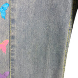 No Brand Butterfly Jeans- Size 130 (US 6-7Y, see notes)