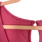 Anrabess Pink Front Pocket Jumpsuit- Size XL (see notes)