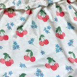 Angel Dear Cherry Print Shorts Set- Size 3T (see notes)